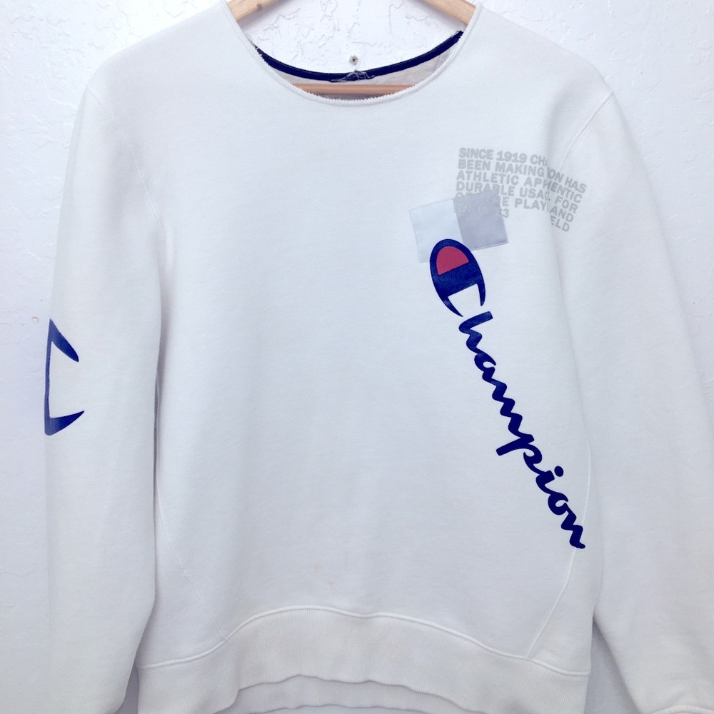 Champion White Sweater